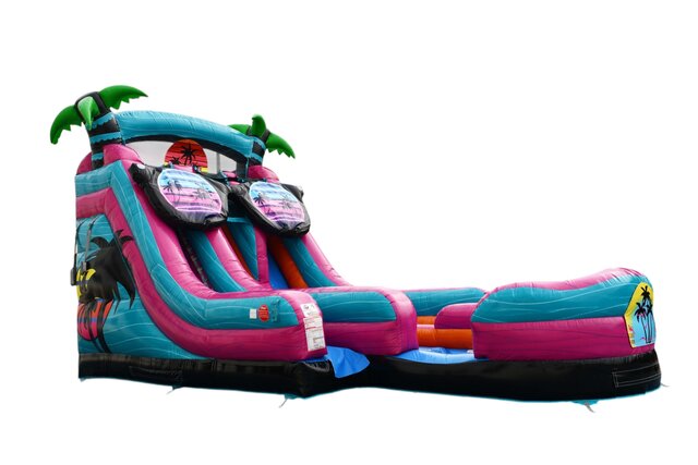 15′ Miami Beach Water Slide